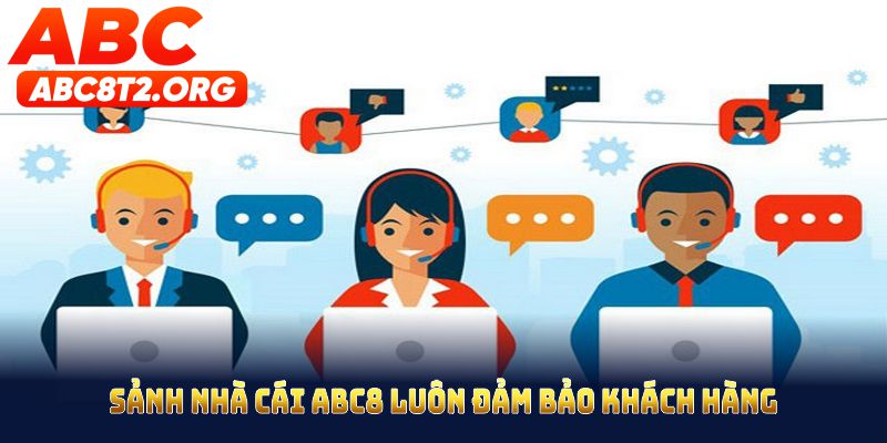 Sảnh nhà cái ABC8 luôn đảm bảo khách hàng được chăm sóc chu đáo